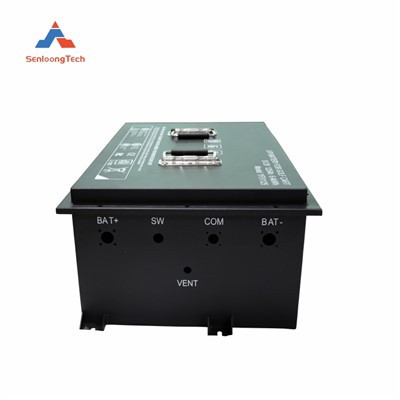 Velika kovinska škatla za baterijo EBIKE